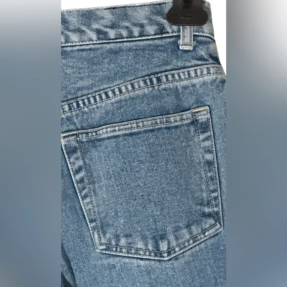 New York &Co.blue Straight Leg Jeans with glitter sparkles, size 4. - Picture 5 of 8